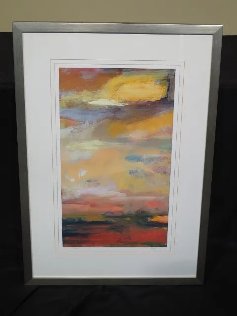 Abstract Horizon Modern Print W. King Ambler - 5