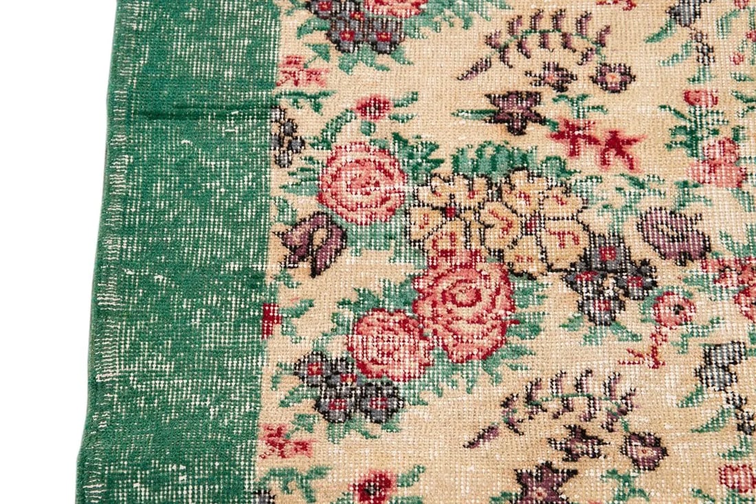 Mid 20th Century Vintage Overdye Rug - 11