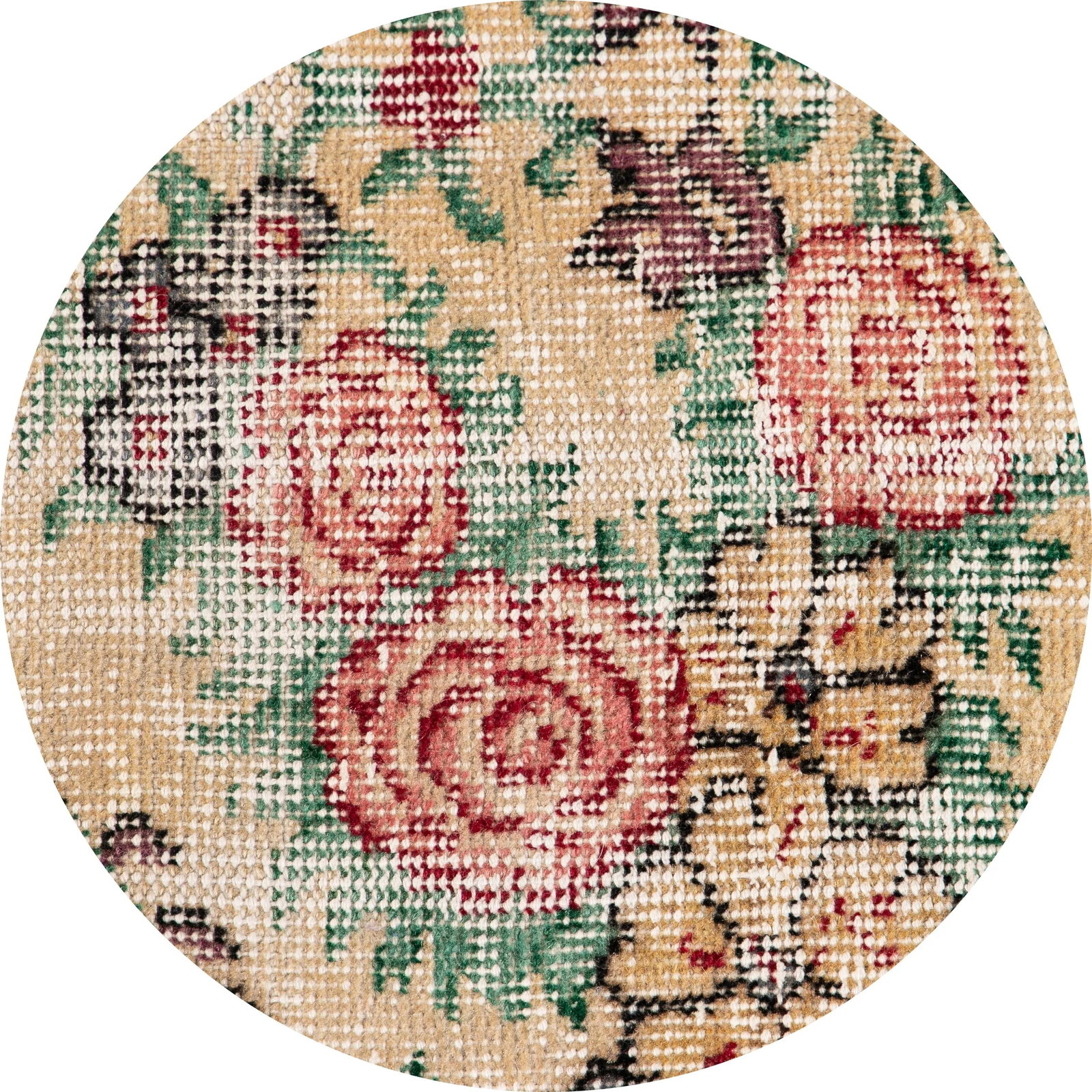 Mid 20th Century Vintage Overdye Rug - 2