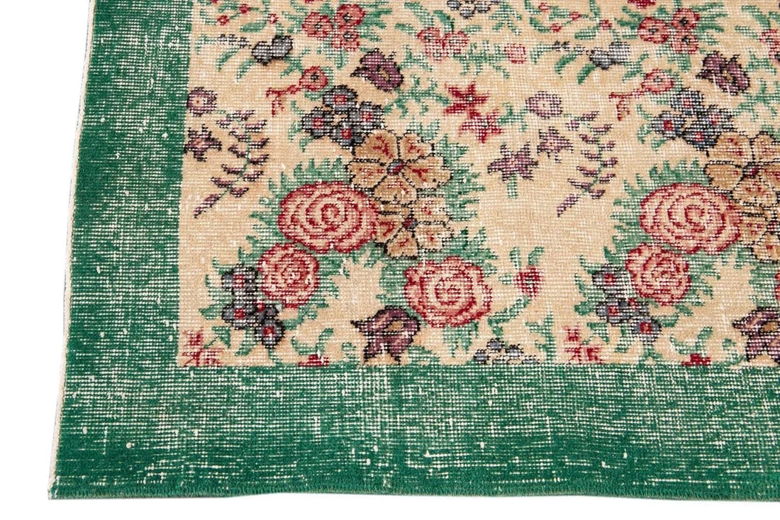 Mid 20th Century Vintage Overdye Rug - 6