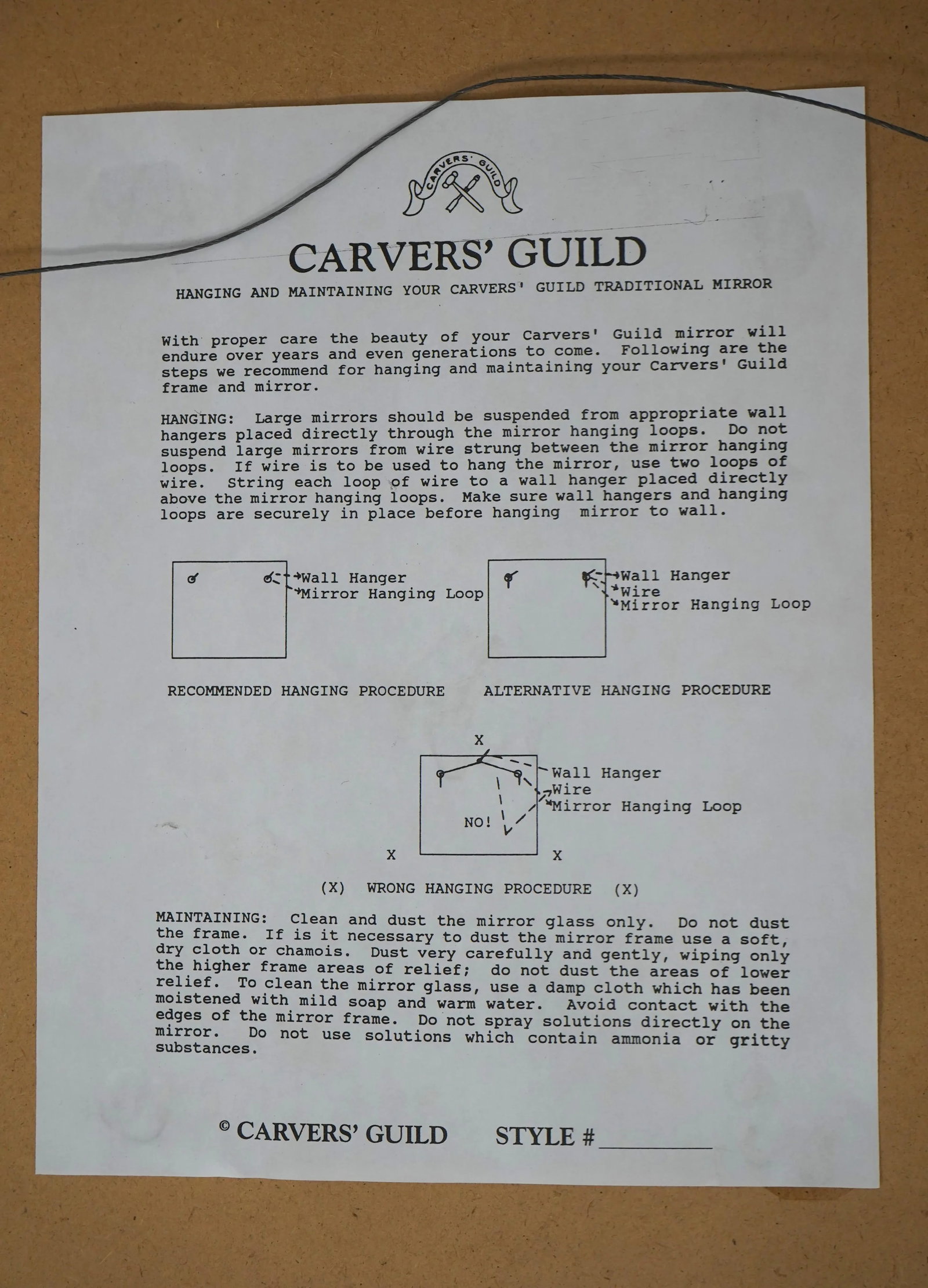 Carvers Guild Gold Frame Peacock Decorator Mirror - 11