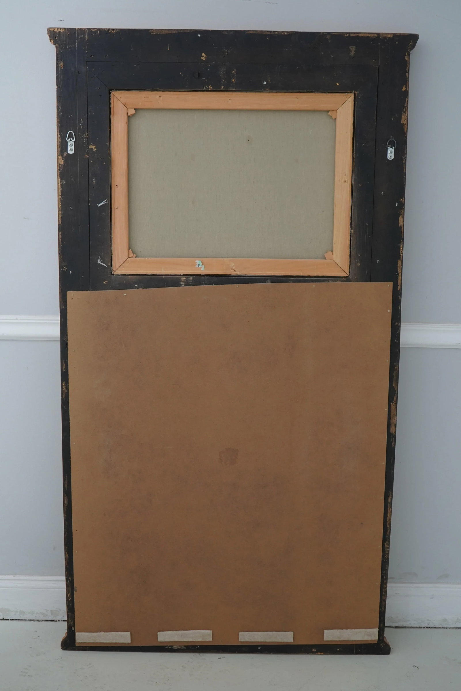 French Louis XV Trumeau Style Gold Mirror - 12