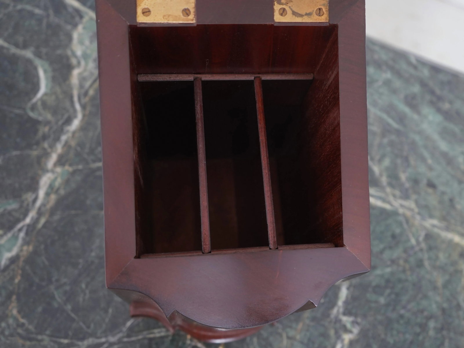 Pair Inlaid Mahogany Federal Style Letter or Knife Boxes - 5