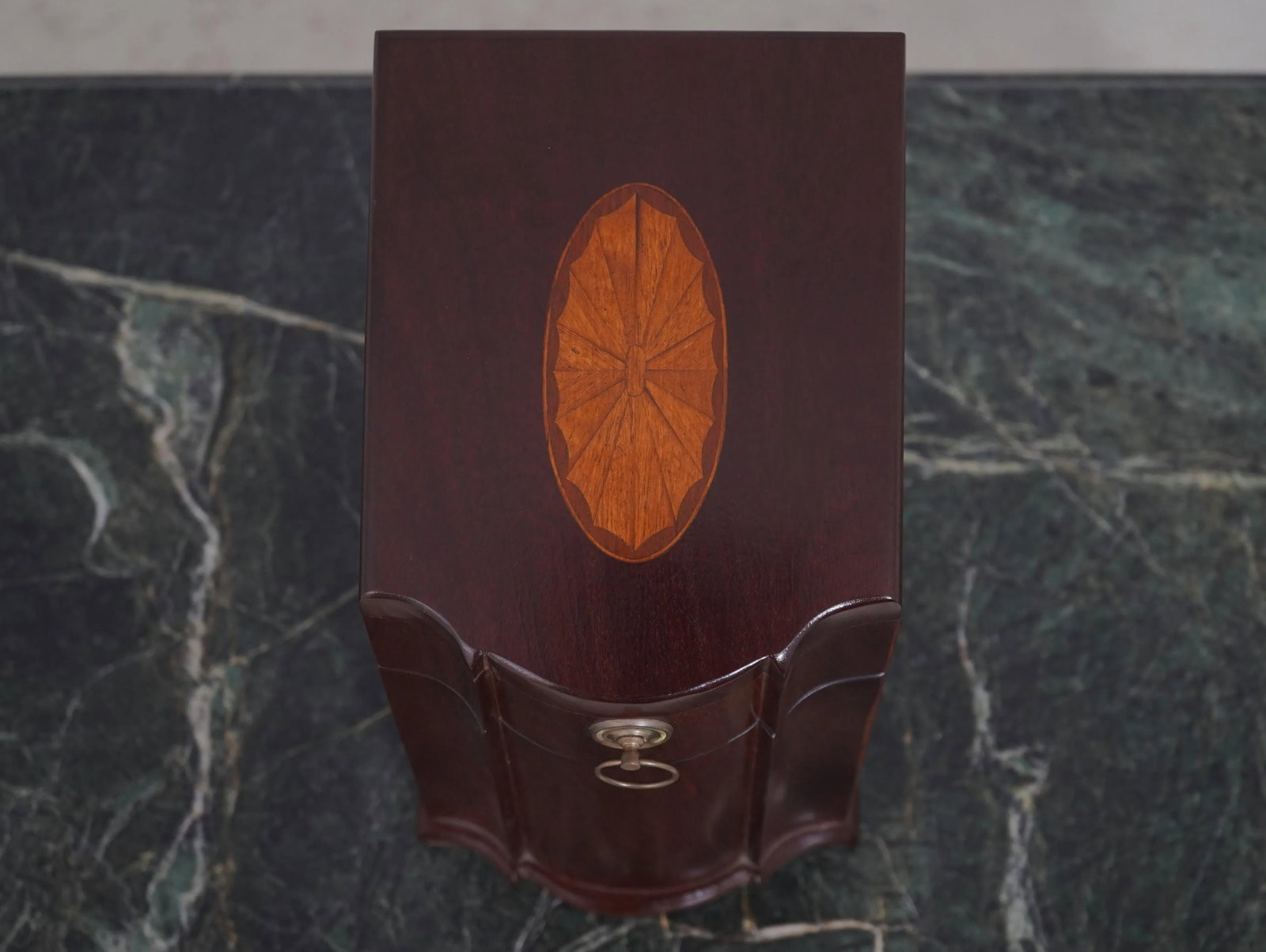 Pair Inlaid Mahogany Federal Style Letter or Knife Boxes - 6