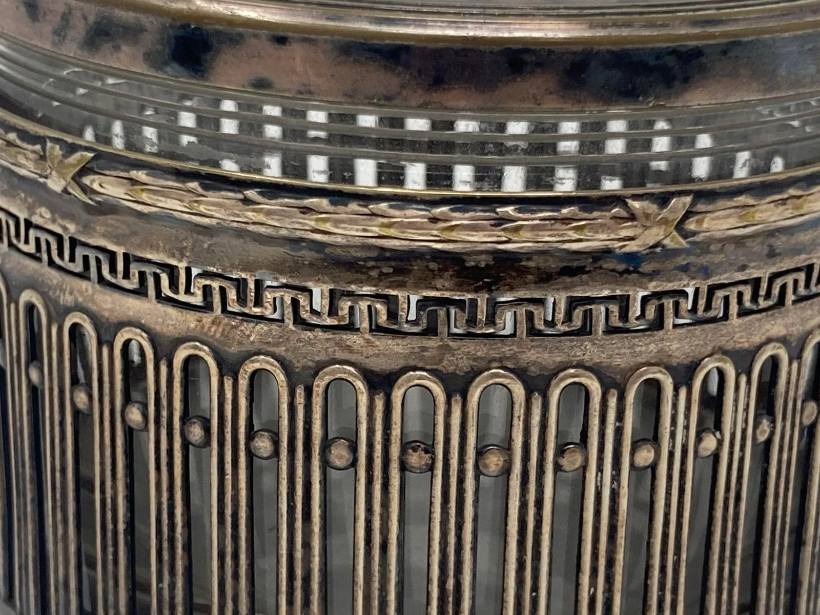Wmf German Art Deco Round Silver Plated Box 1910s - 5
