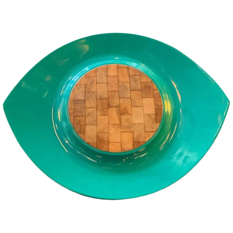 Jens Quistgaard for Dansk Aqua "Festival" Cutting Board Serving Tray (1 of 7)