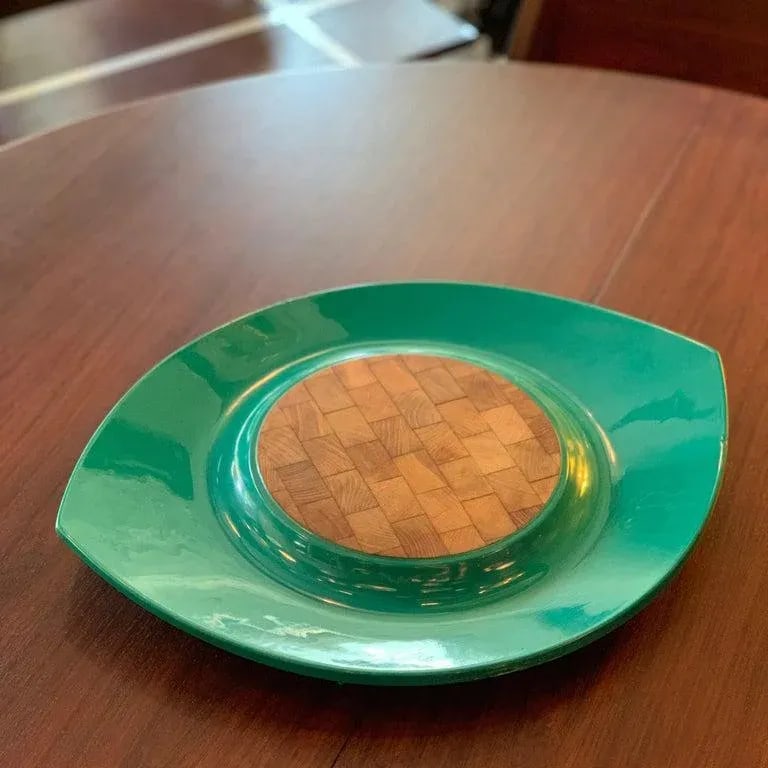 Jens Quistgaard for Dansk Aqua "Festival" Cutting Board Serving Tray - 3