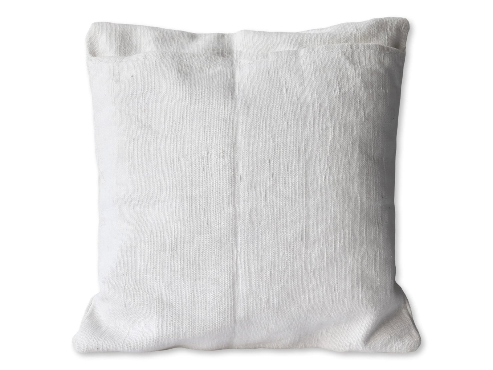 French Linen Petite Pillow W/ Hand-Embroidered 'P' Monogram - 2