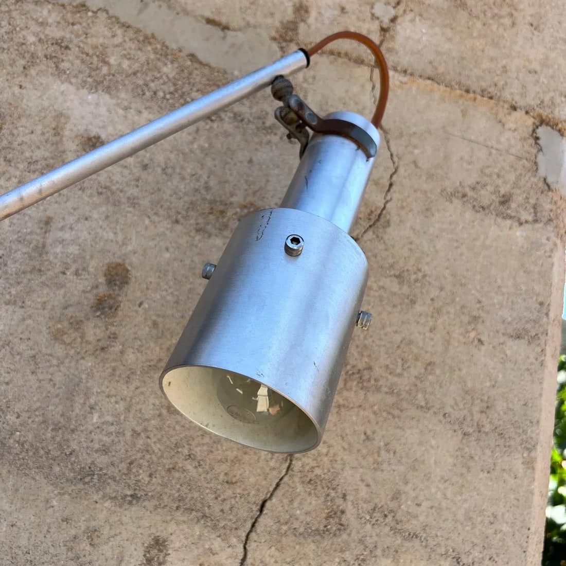 1960s Custom Counterbalance Wall Lamp Industrial MCM - 5