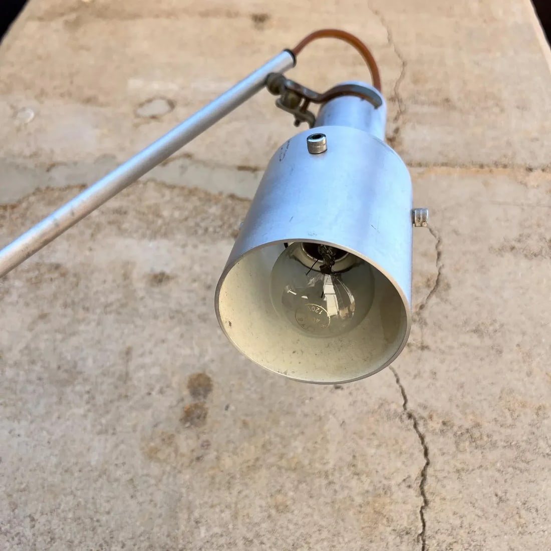 1960s Custom Counterbalance Wall Lamp Industrial MCM - 7