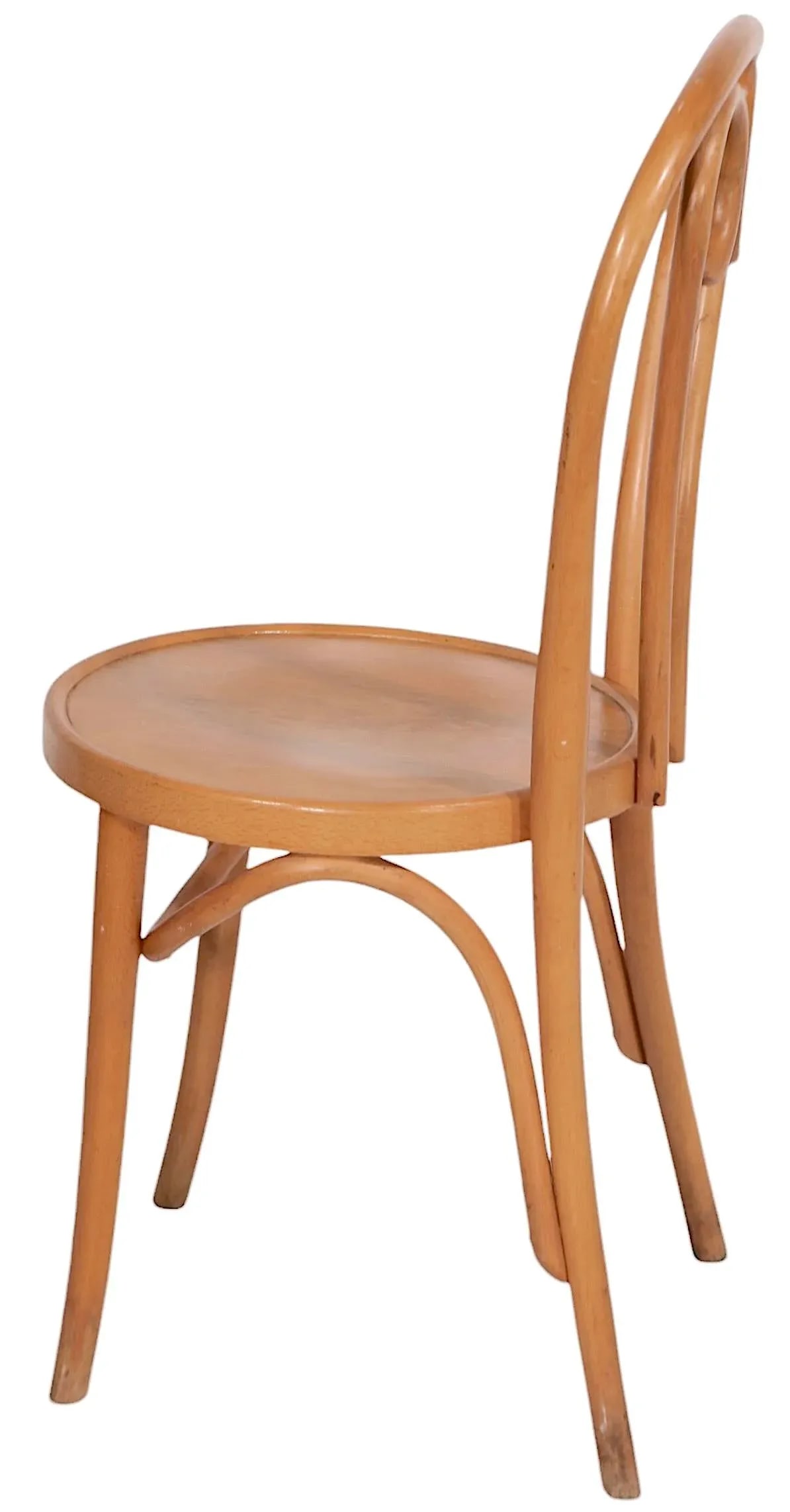 Pr. Cafe Bistro Style Dining Chairs Made in Romania After Thonet - 7