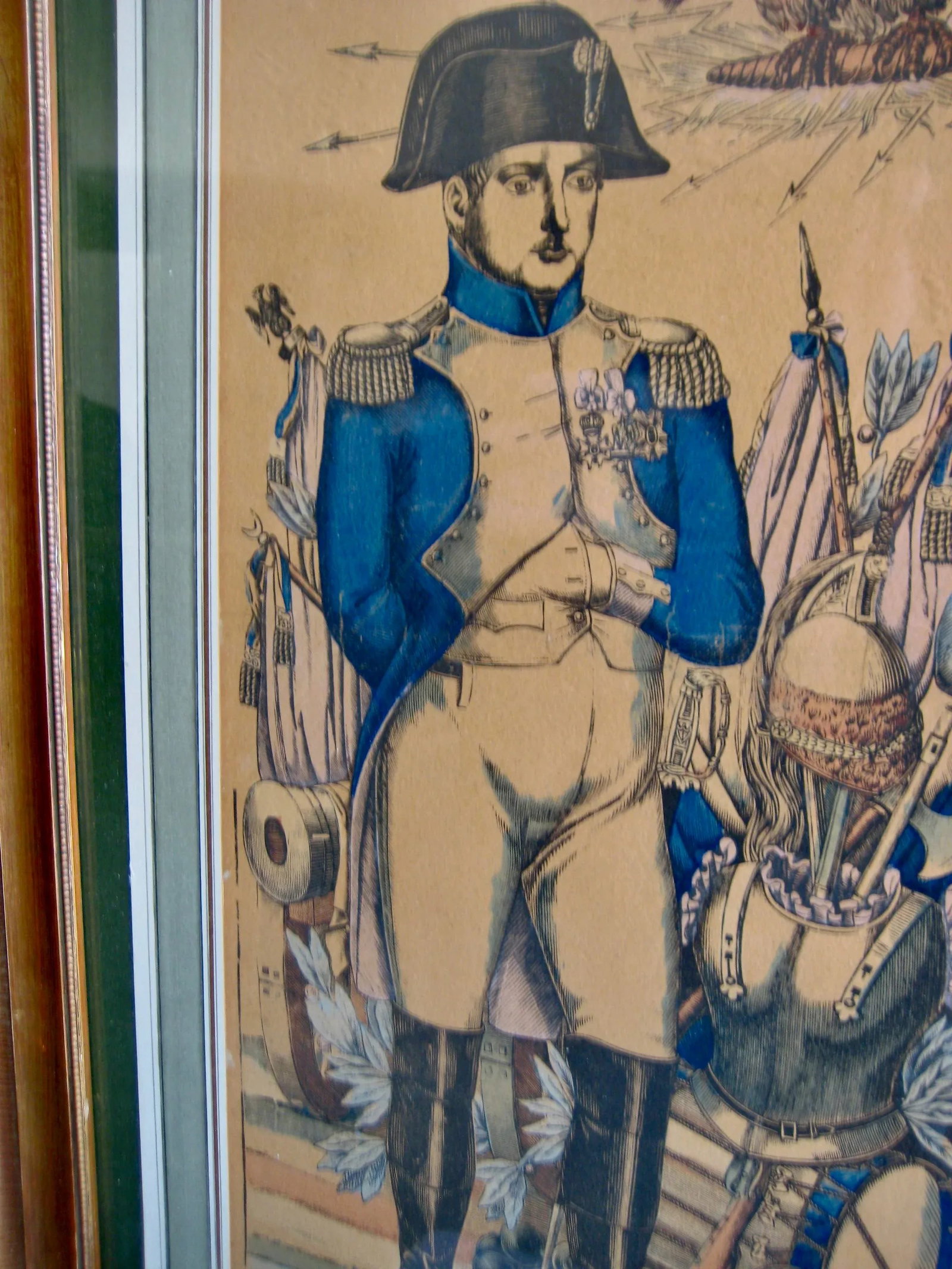 Early 20th Century Napoleon I and Son Print, Framed - 5