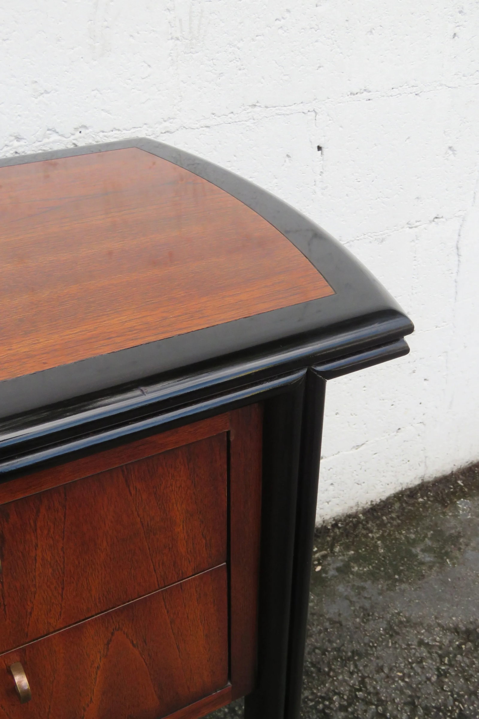 Century Hollywood Regency Sideboard Buffet Tv Media Entry Console - 10