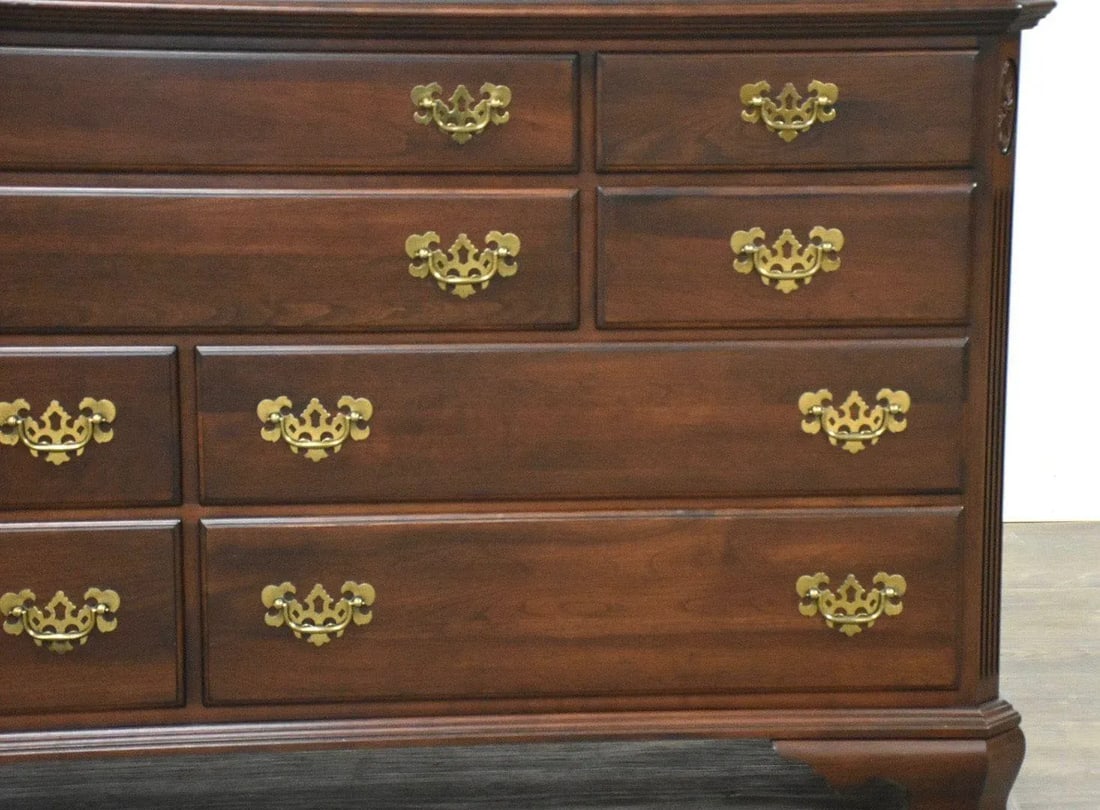 1960s Ethan Allen Georginian Court Cherry Dresser - 10