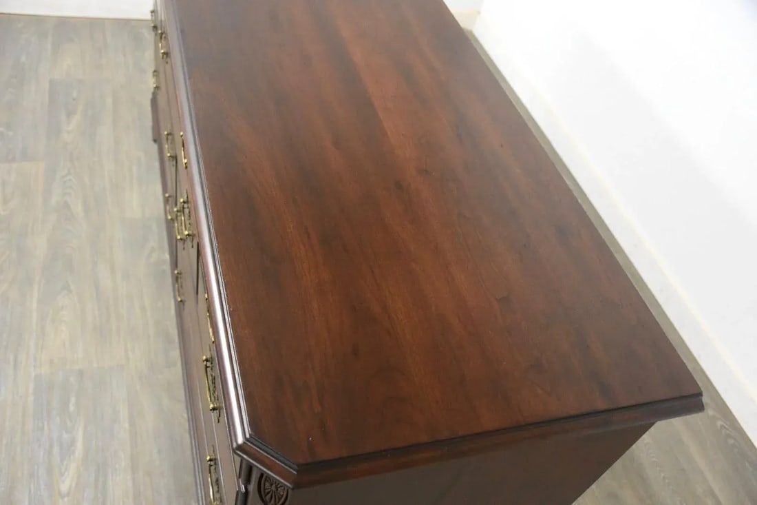 1960s Ethan Allen Georginian Court Cherry Dresser - 6