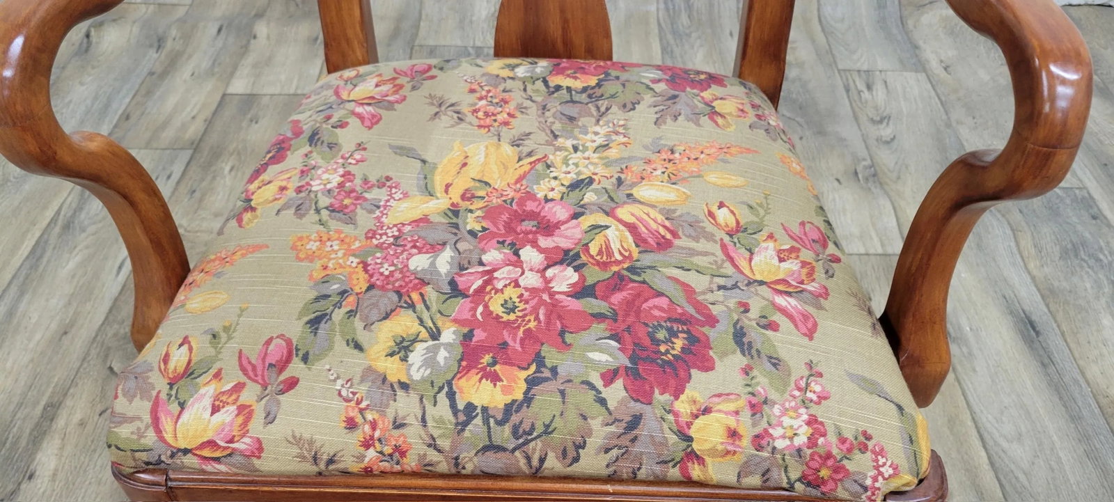 Vintage Lexington Furniture Industries Queen Anne Dining Arm Chairs - Pair - 5