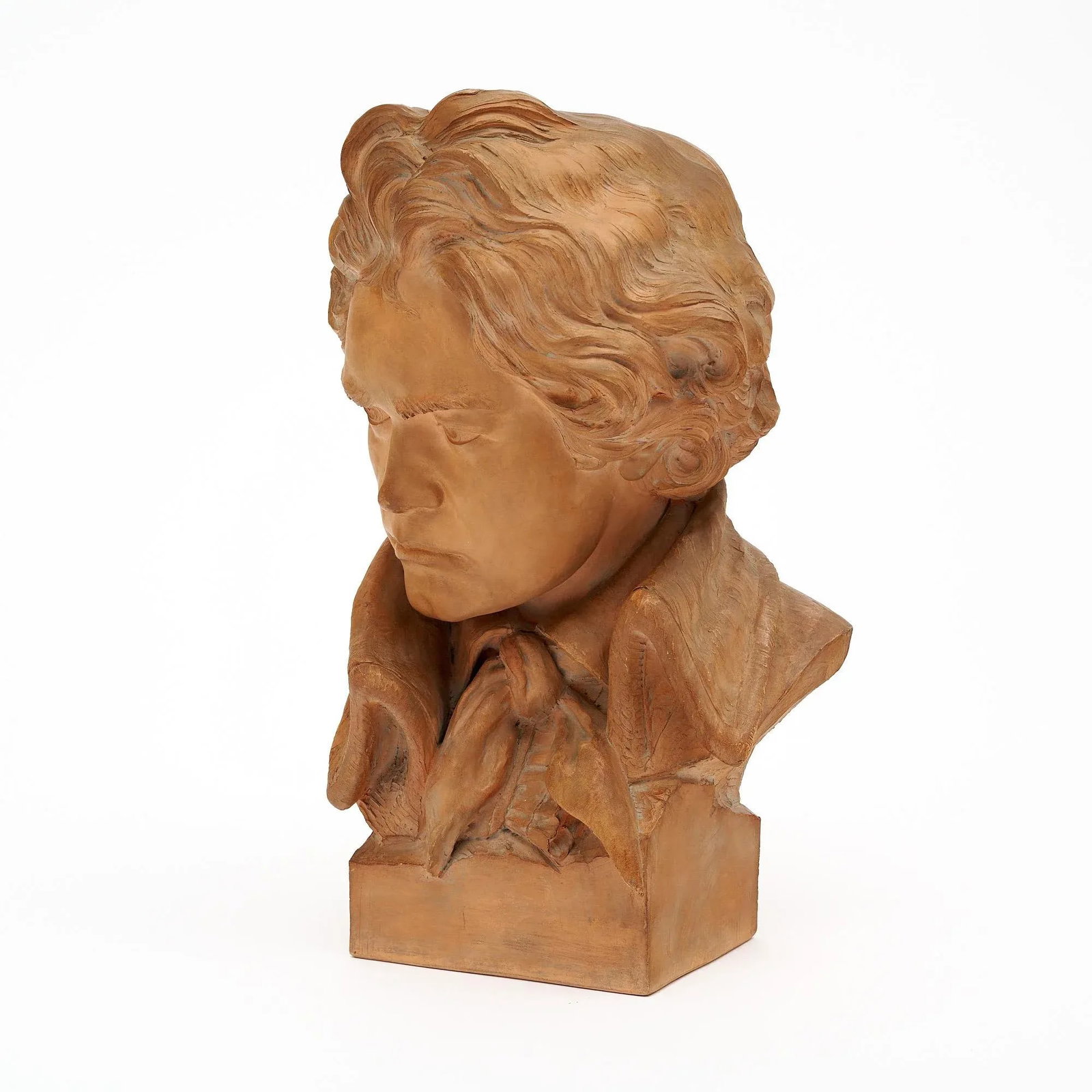 Antique Terracotta Bust of Beethoven - 7
