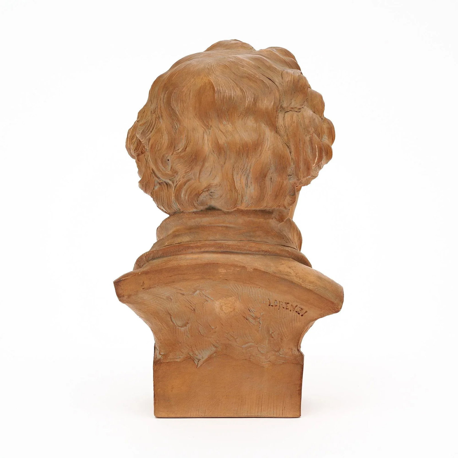 Antique Terracotta Bust of Beethoven - 8