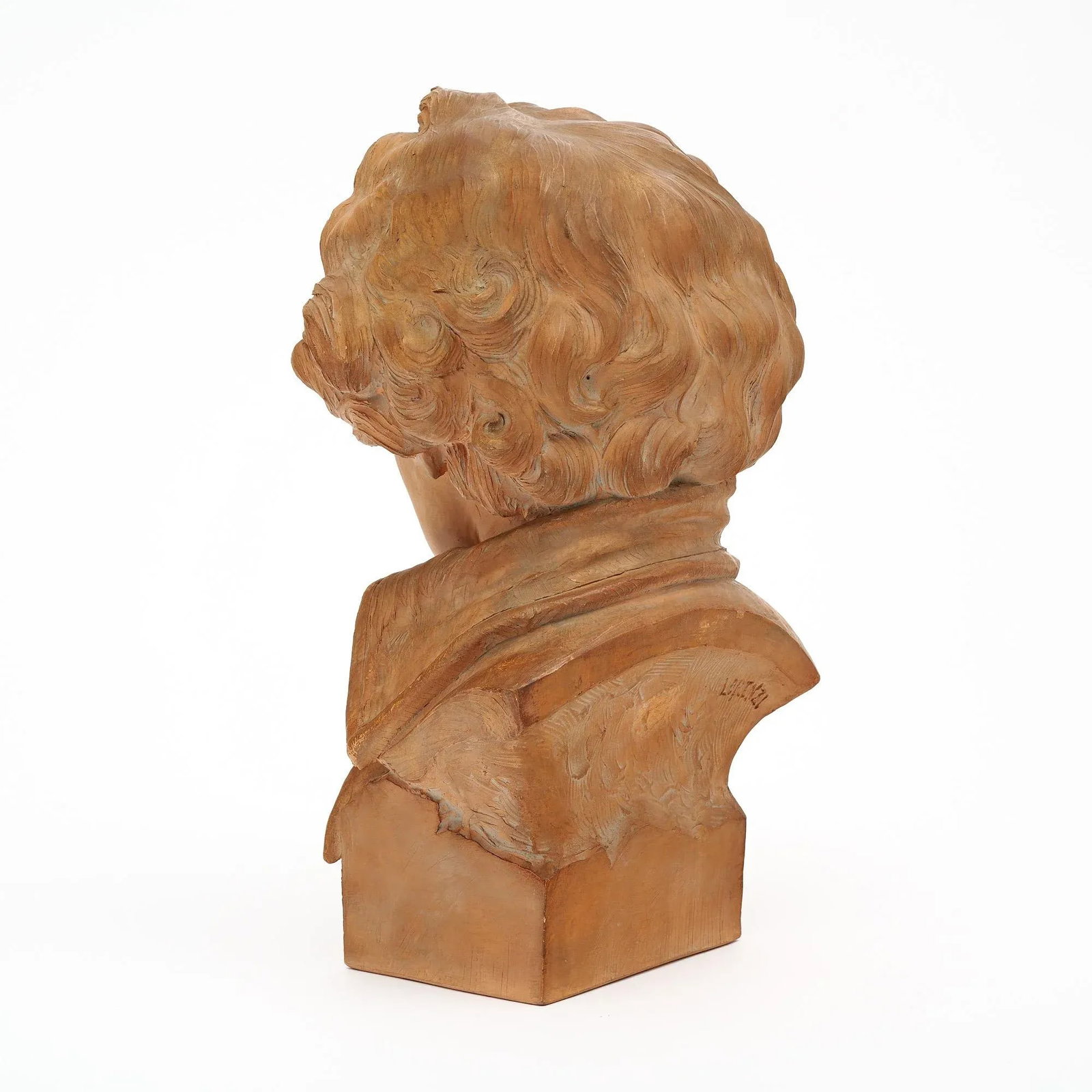Antique Terracotta Bust of Beethoven - 9