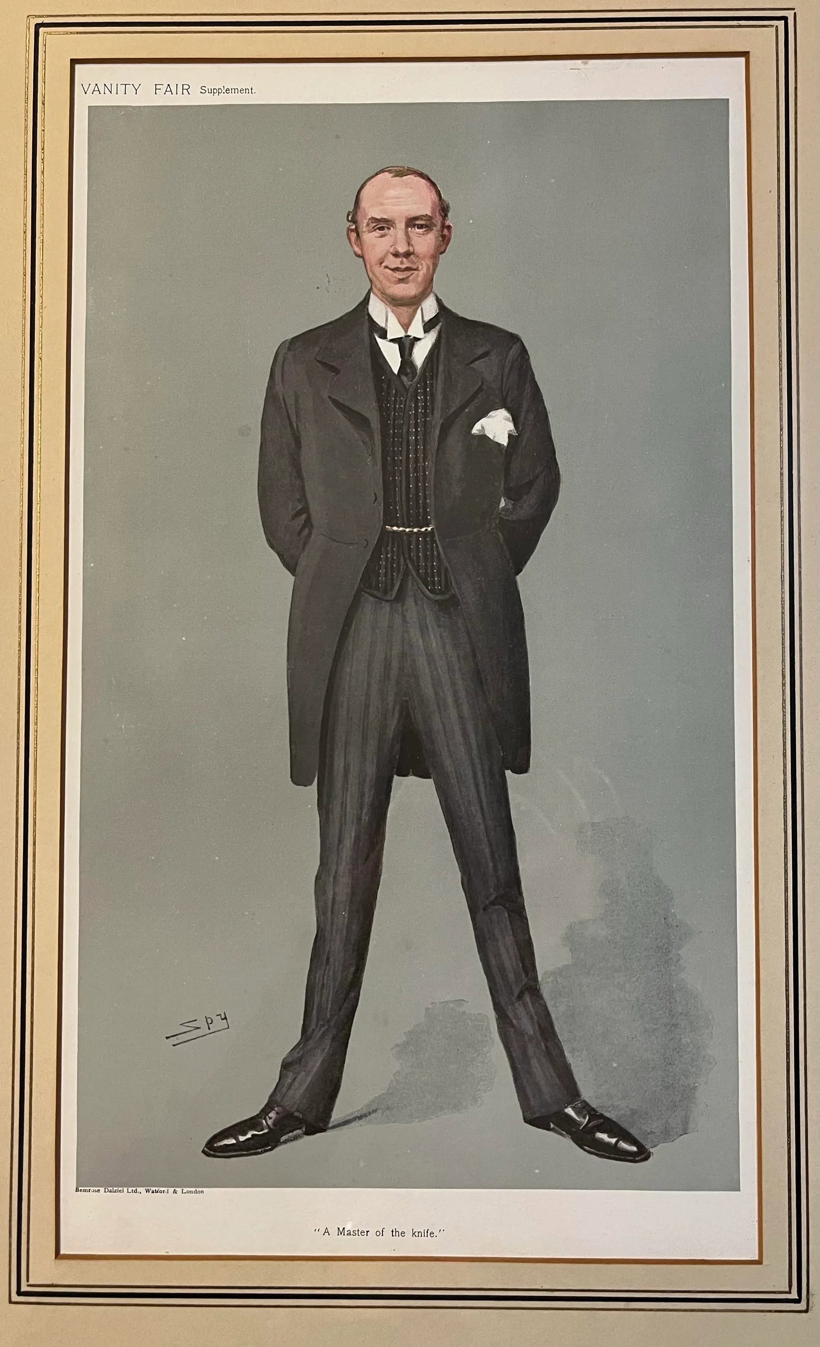 Late 19th Century British Society Magazine Vanity Fair Framed Chromolithograph Caricature Portraits - 6