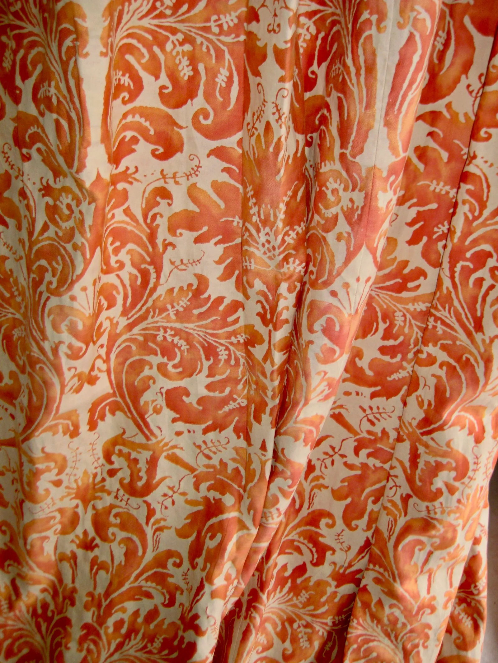 1940s Fortuny Lucrezia Design Pair of Curtains -Drapes - 6