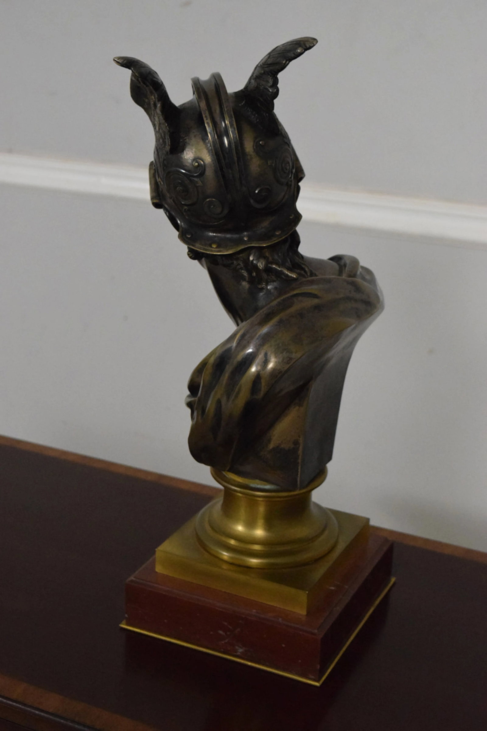 Quality Auguste Moreau French Bronze Statue of Hermes - 5