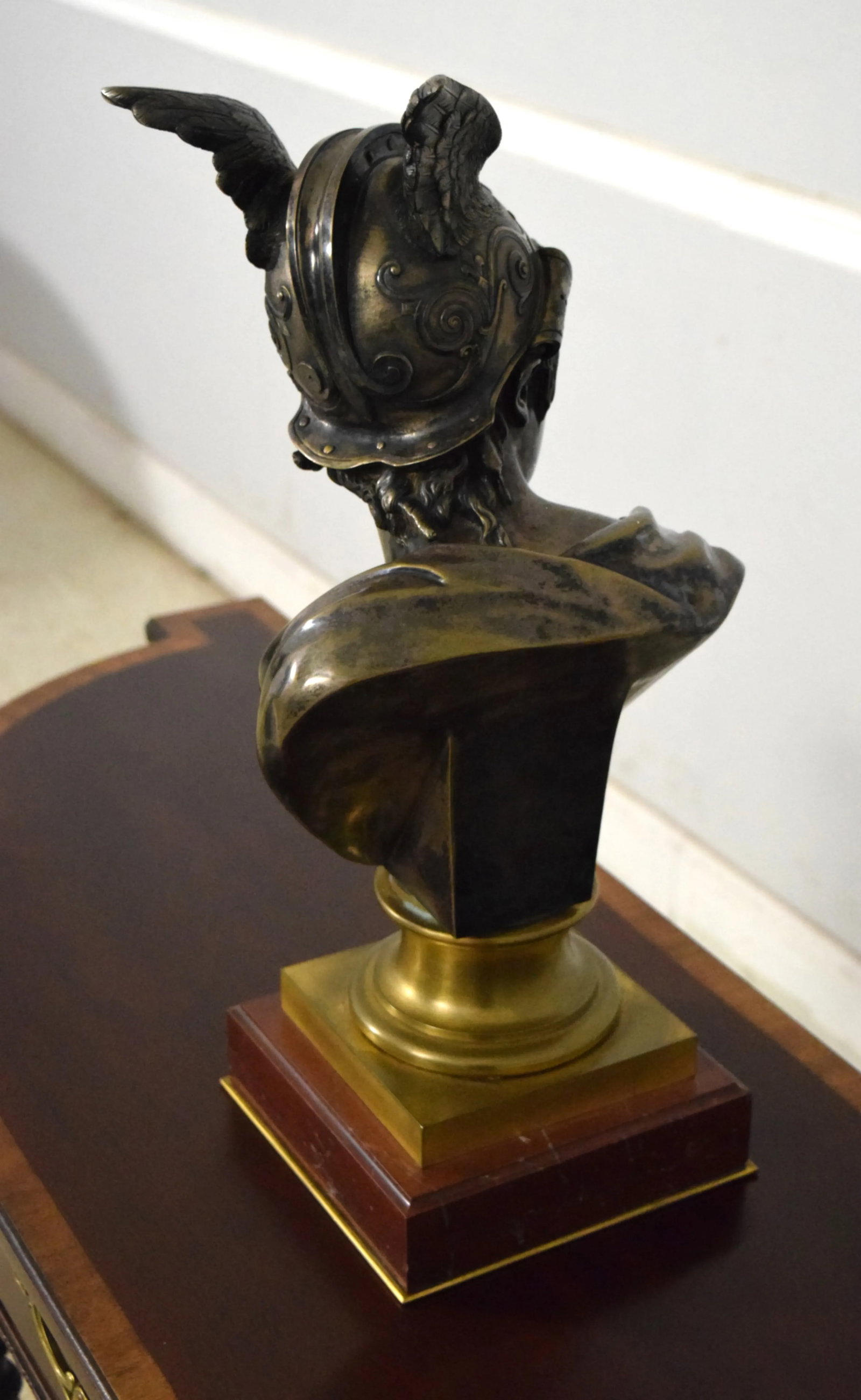 Quality Auguste Moreau French Bronze Statue of Hermes - 9