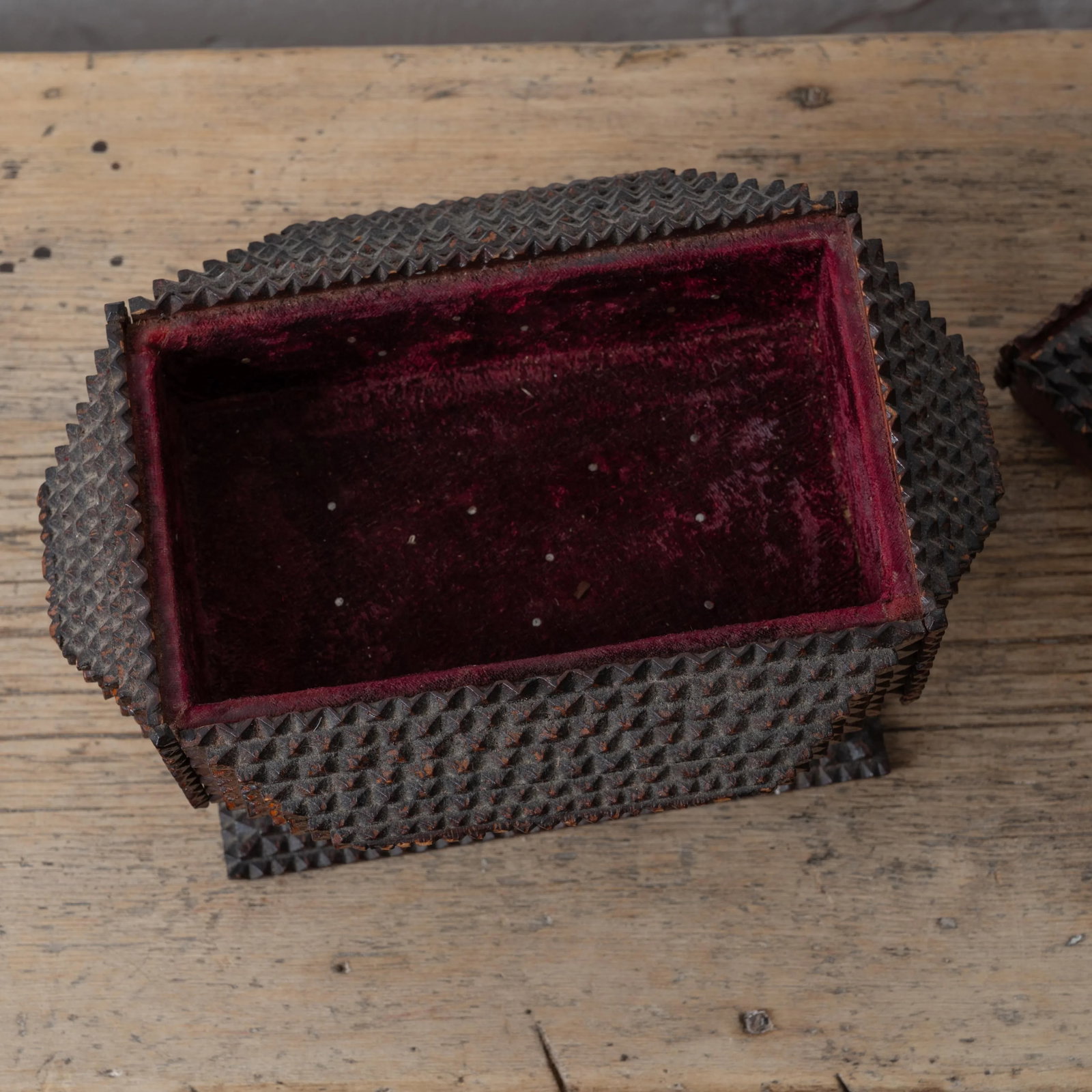 Tramp Art Box, C.1890 - 6
