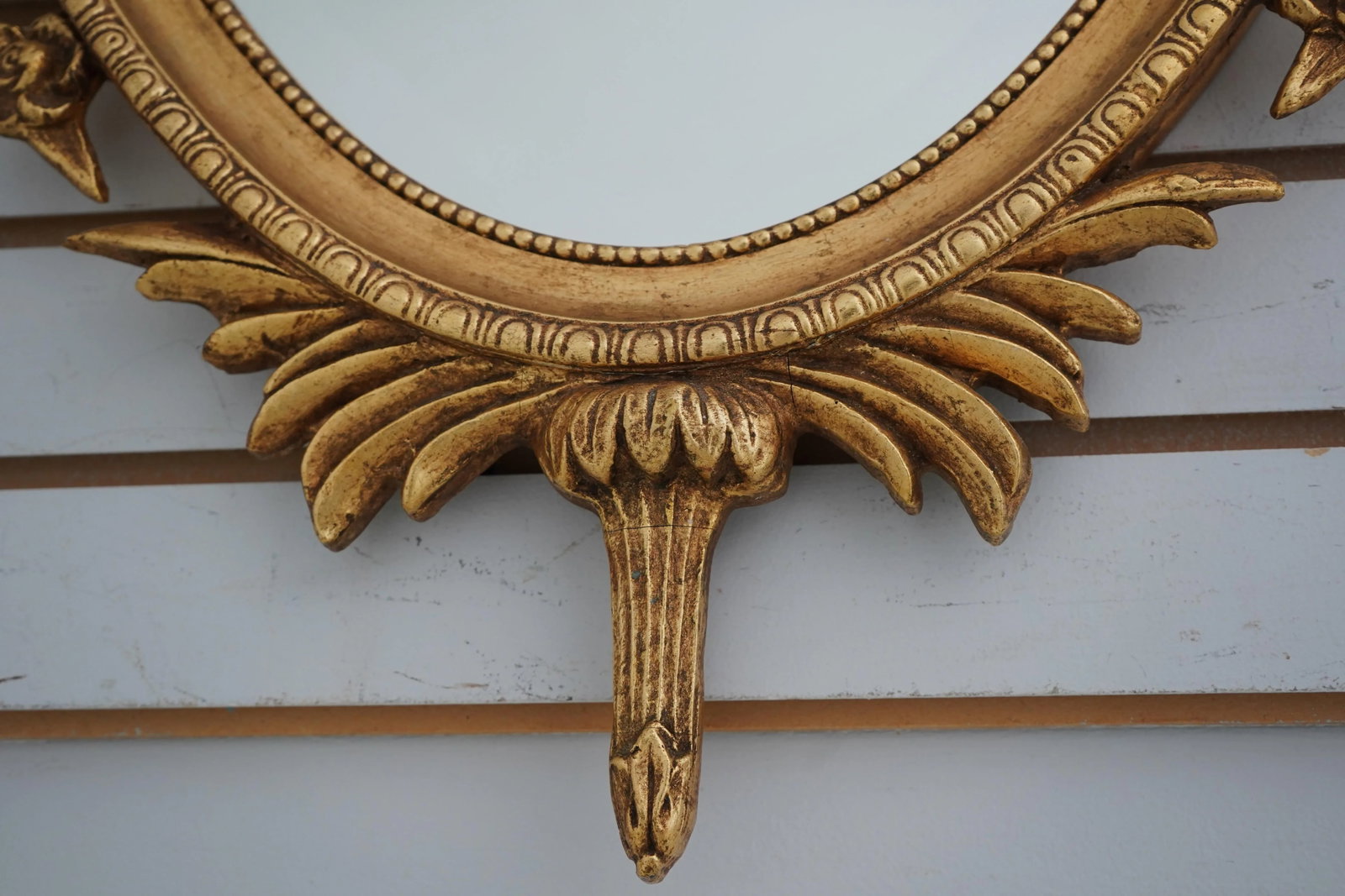 Friedman Brothers Gold Finish Adam Style Mirror - 5