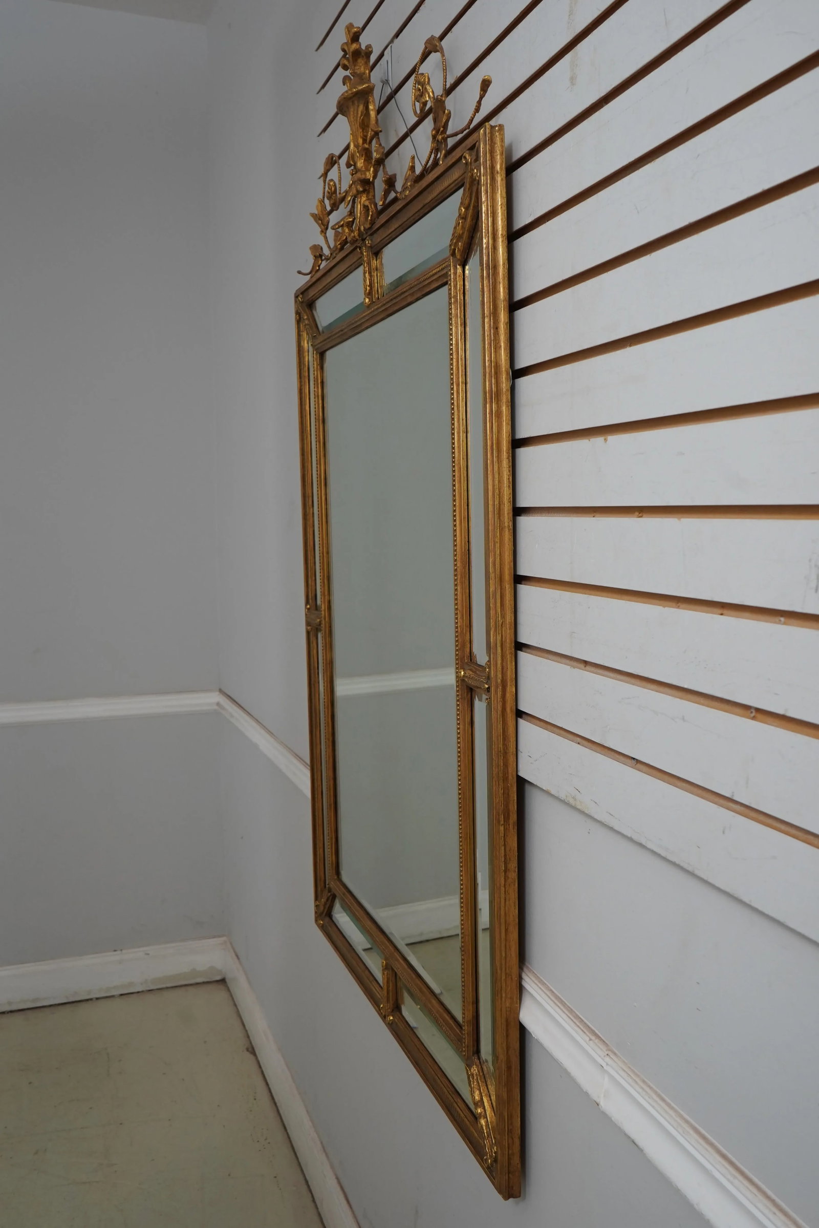 Friedman Brothers Adams Style Gold Frame Mirror - 2