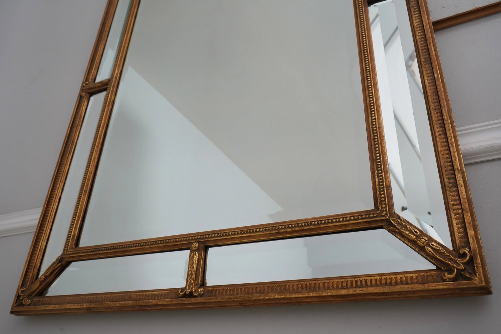 Friedman Brothers Adams Style Gold Frame Mirror - 5