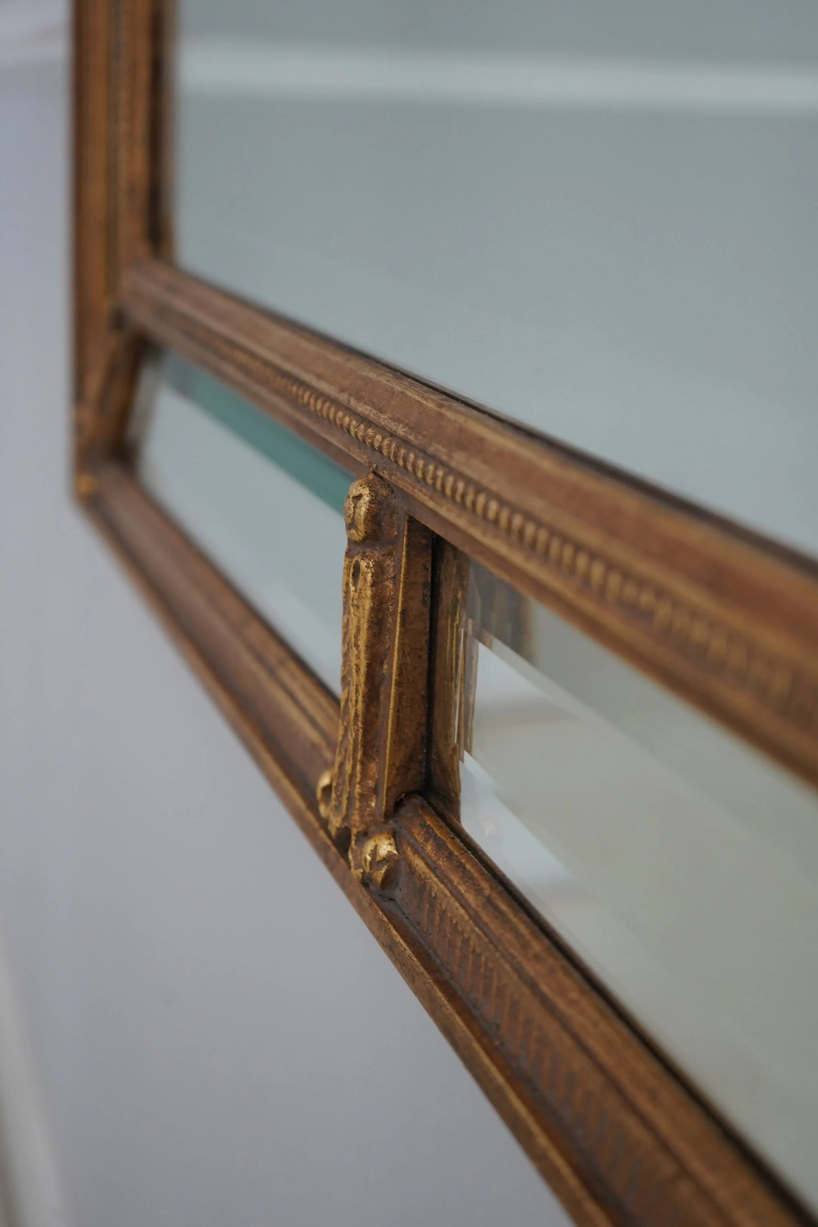 Friedman Brothers Adams Style Gold Frame Mirror - 9