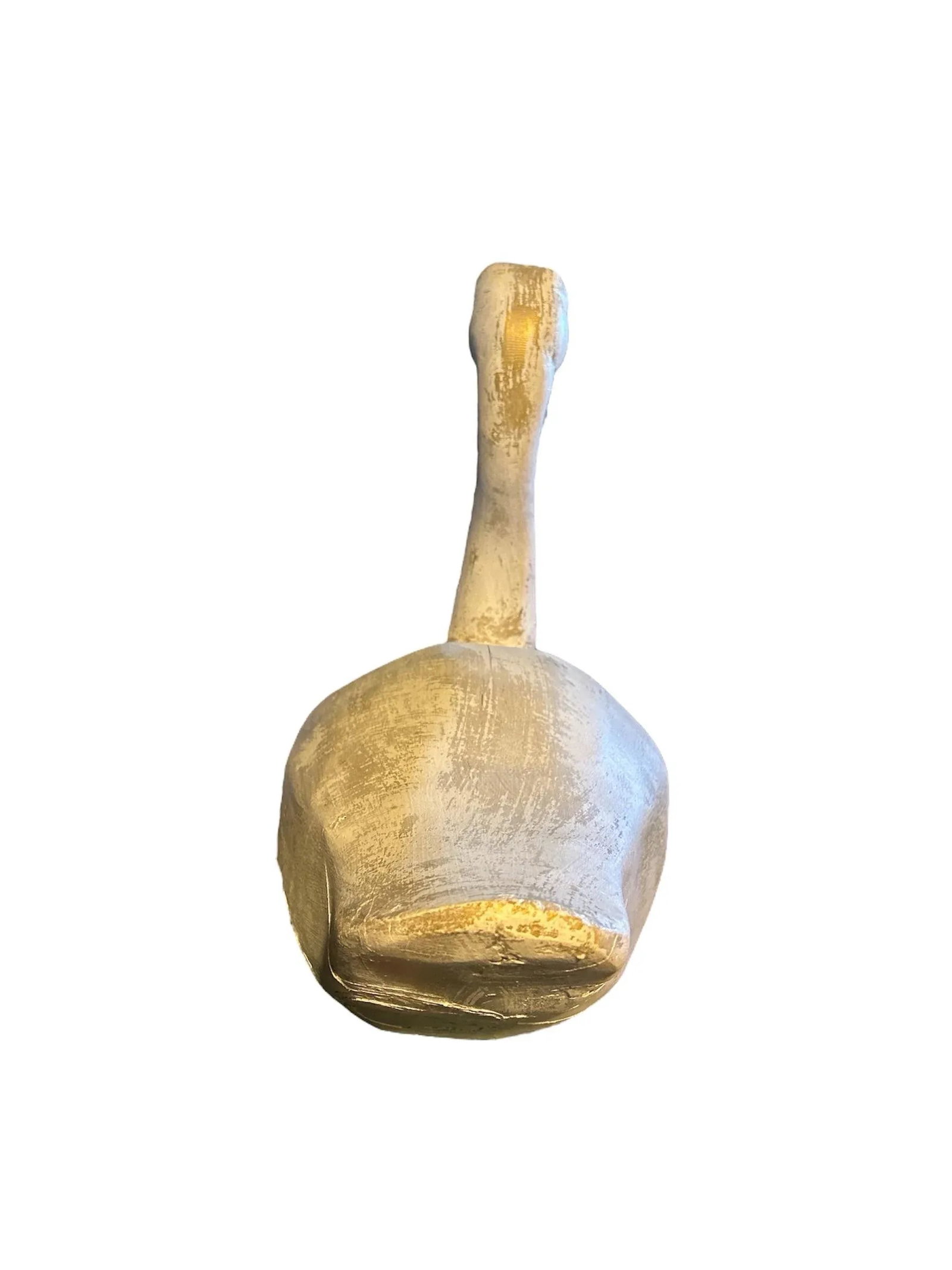 Antique Wood Carved Swan - 3