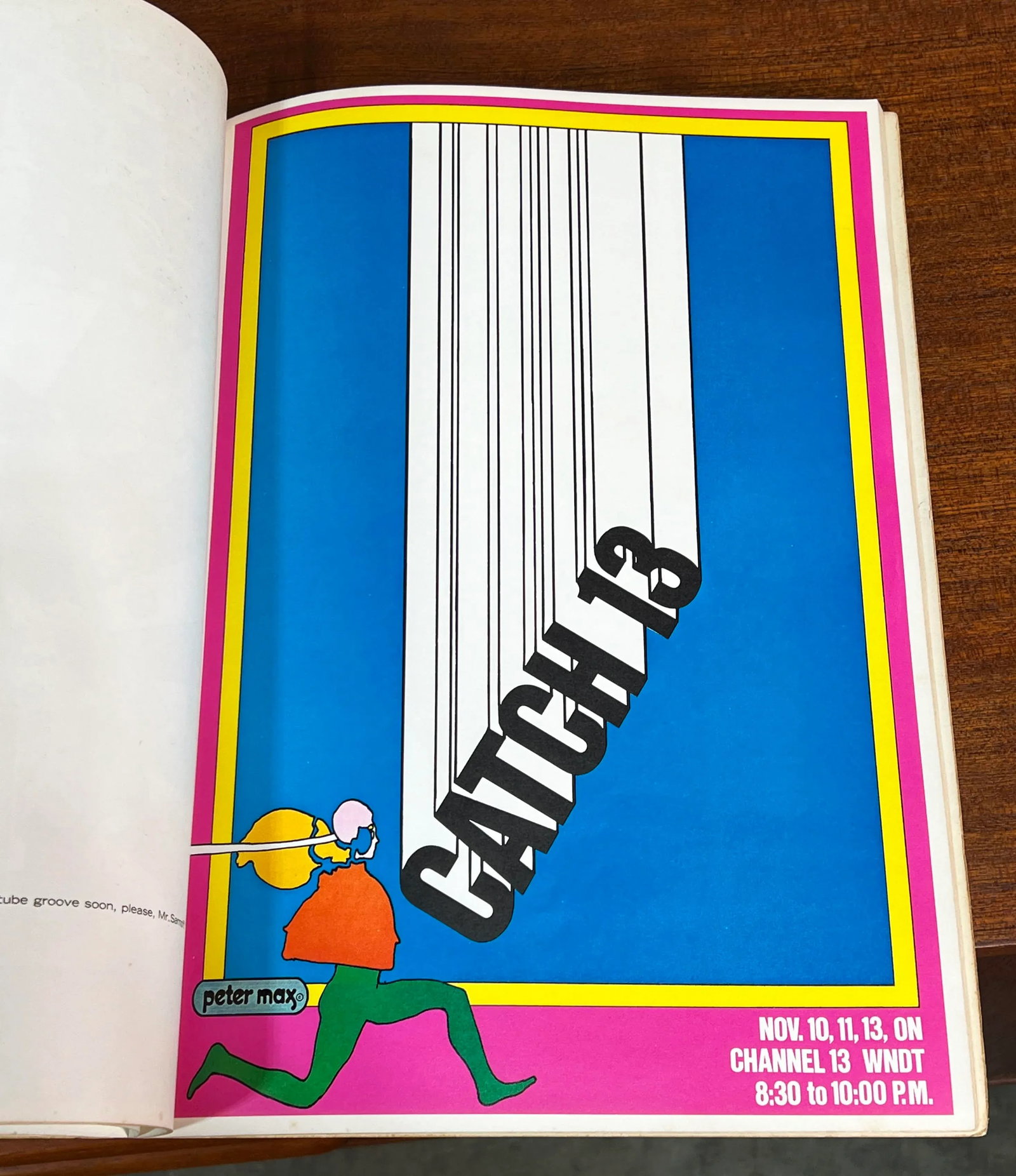 Vintage C.1970 Peter Max Lithograph Poster Book - 7
