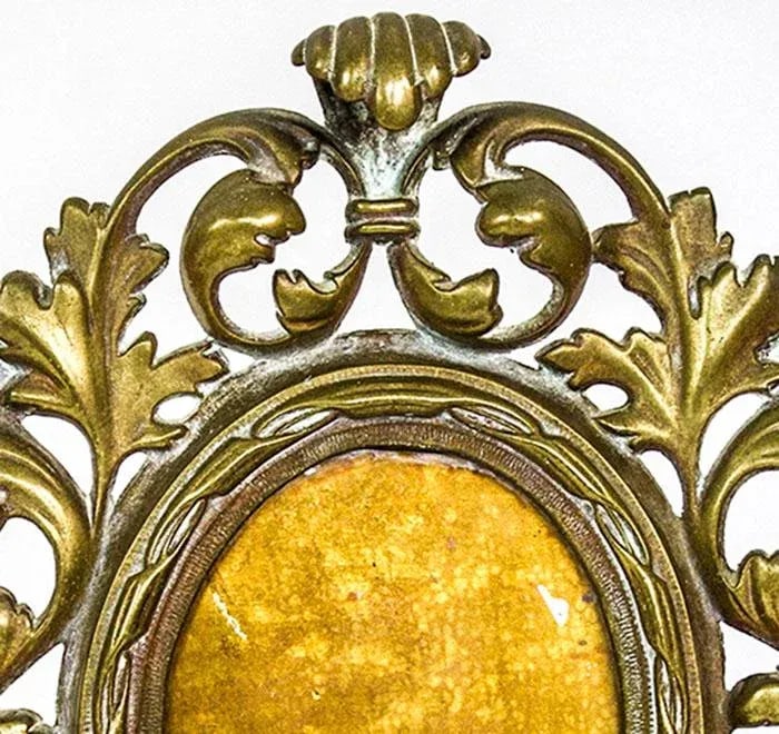 19th Century English Gilt Bronze Rococo Frame - 2
