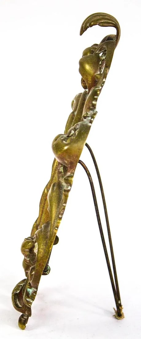 19th Century English Gilt Bronze Rococo Frame - 4