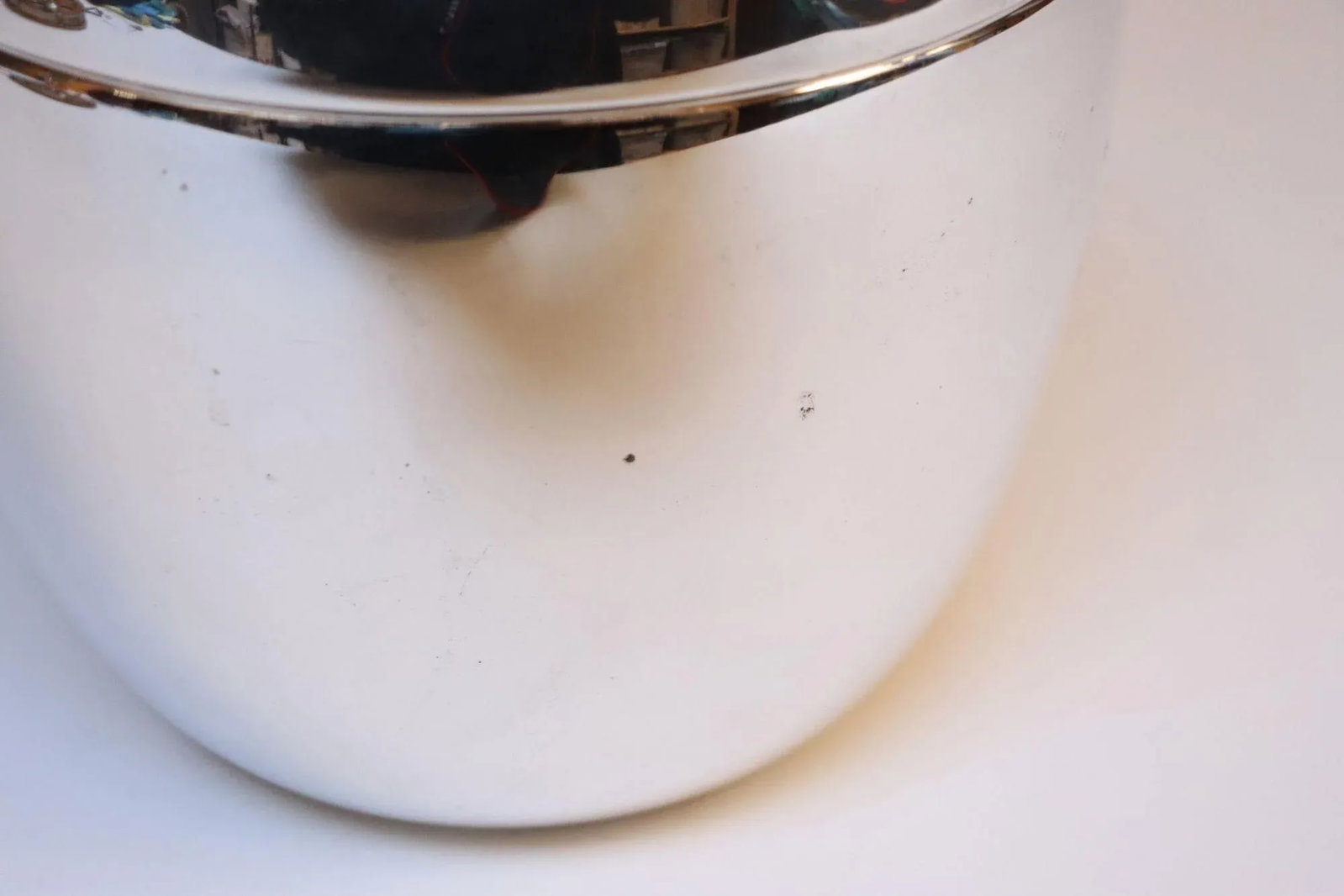 Vintage Italian Modern Silver-Plated "Pepper" Ice Bucket With Red Interior - 10