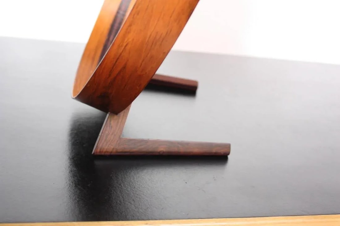 Swedish Rosewood Table Mirror by Uno and Osten Kristiansson for Luxus - 2