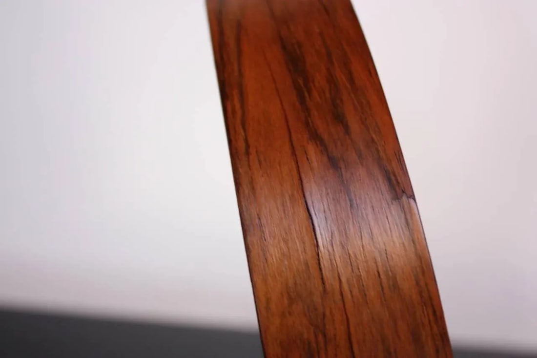 Swedish Rosewood Table Mirror by Uno and Osten Kristiansson for Luxus - 5