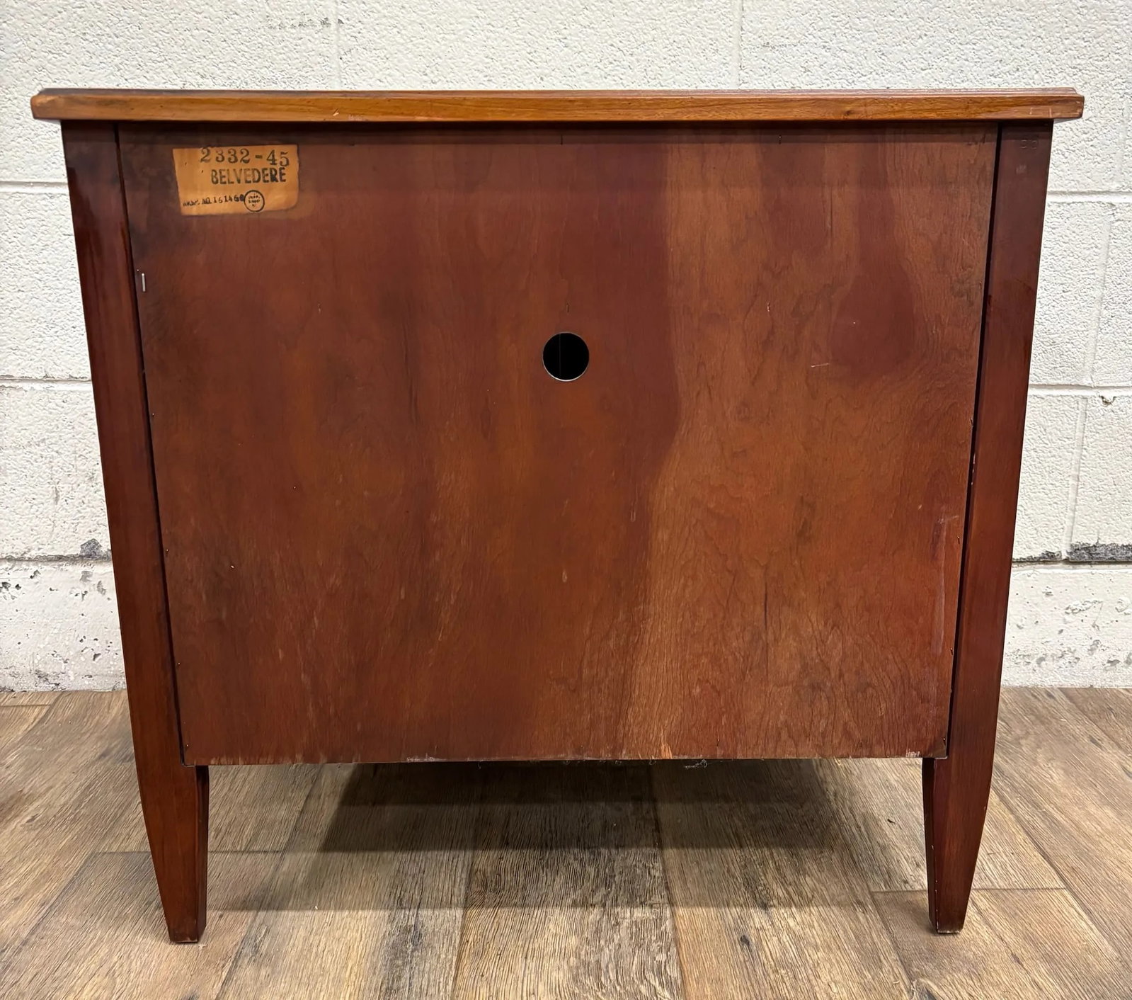 Vintage Kindel Belvedere Mid Century Cherry Regency Style Nightstand - 8