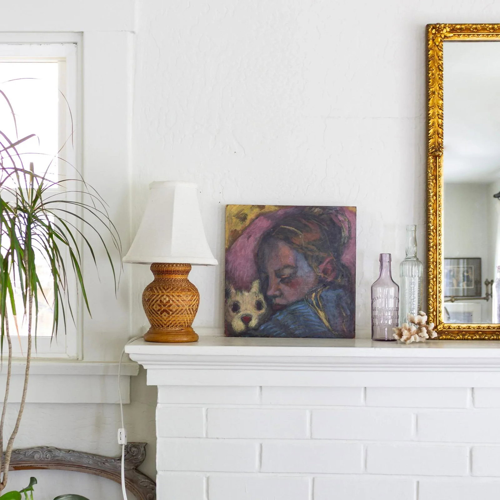 Colorful Figurative Portrait Painting of a Sleeping Girl by Amy Scherer - 2