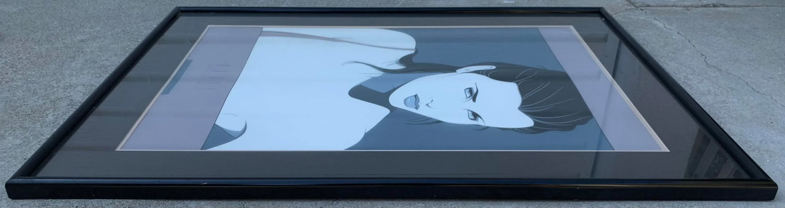 1980s Patrick Nagel Serigraph. Commemorative No. 14 - 2