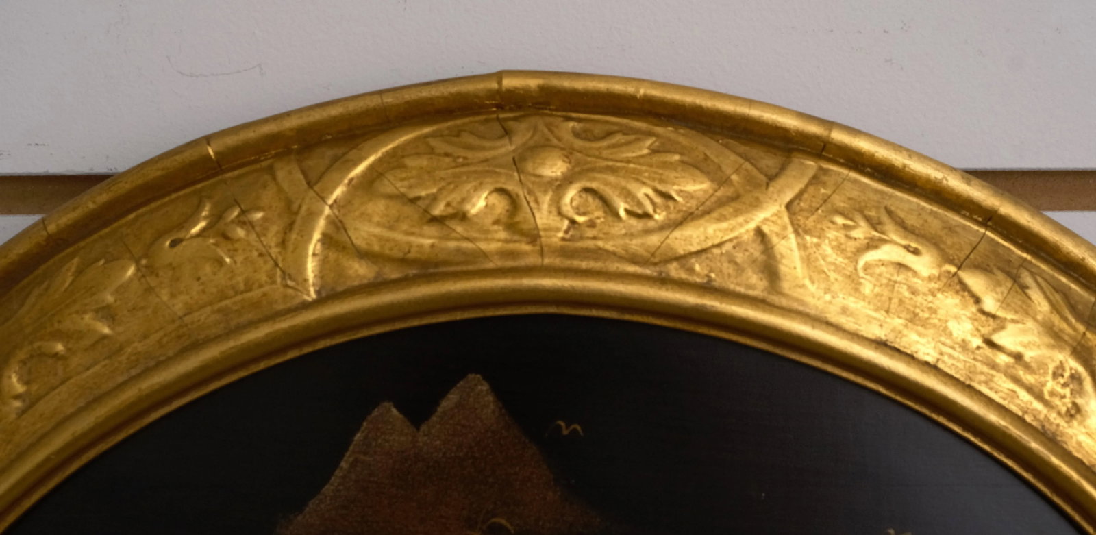 Friedman Brothers Chinoiserie Gold Finish Mirror - 4