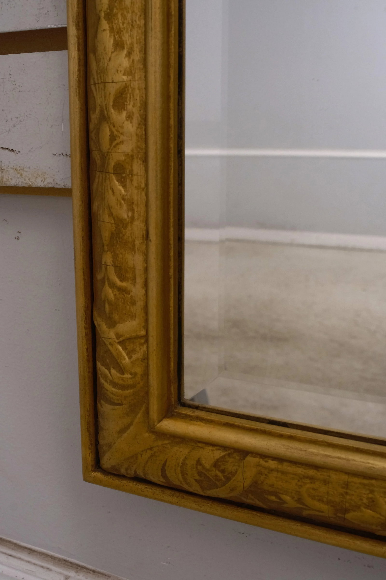 Friedman Brothers Chinoiserie Gold Finish Mirror - 6