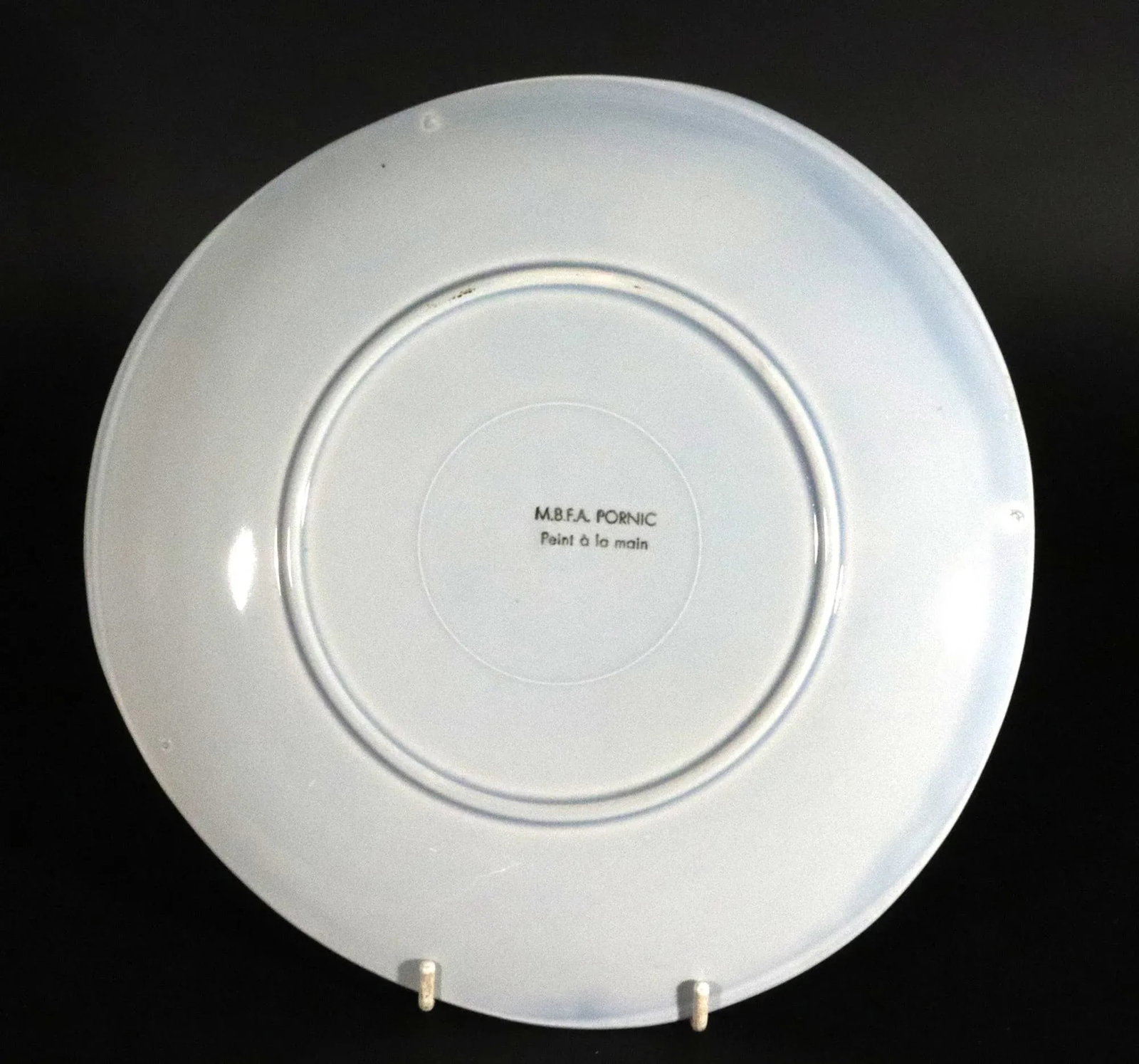 Vintage French Faience Service Decorated With Fish, Manufacture De Faience De Quimper - 11