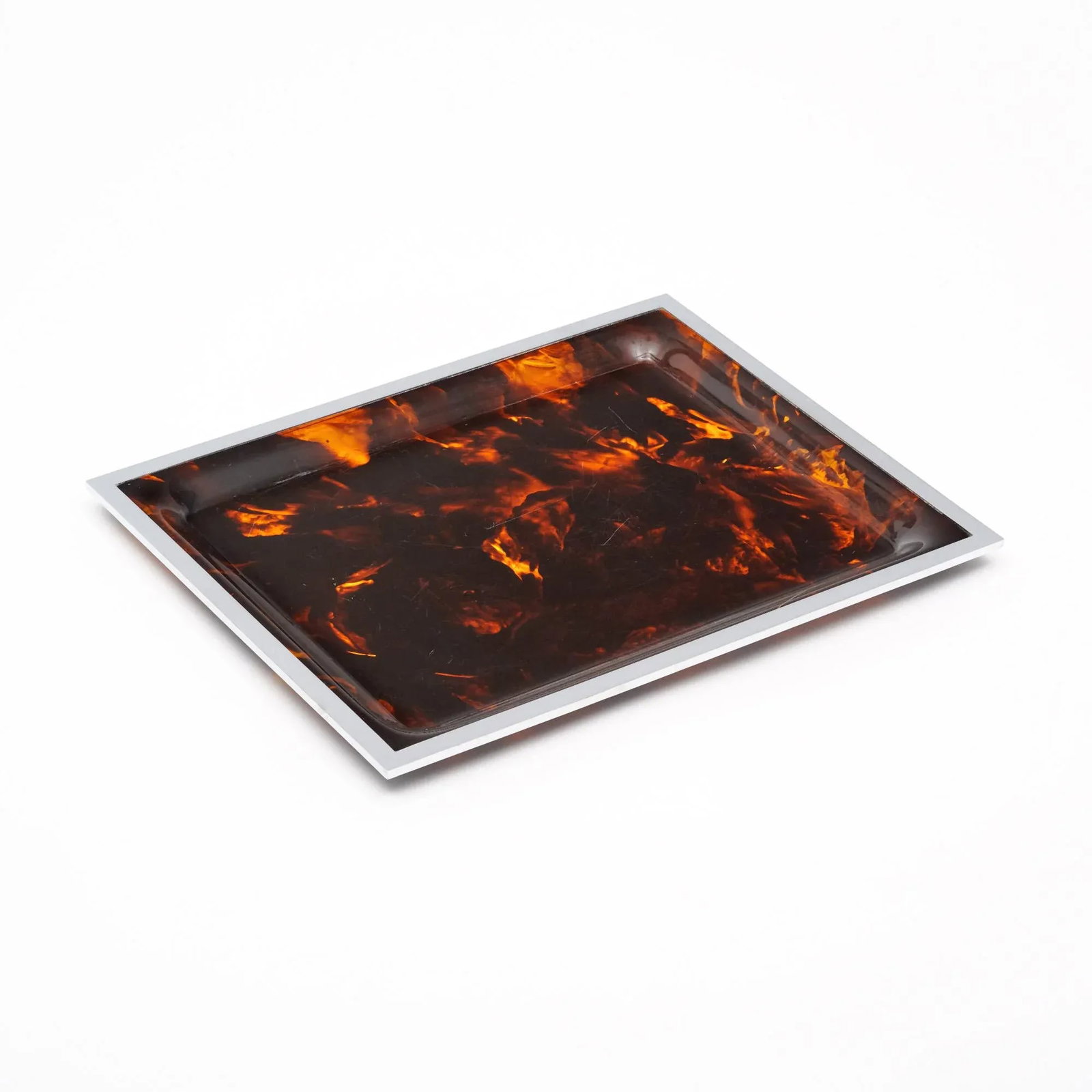 French Lucite and Chrome Vintage Tray - 5