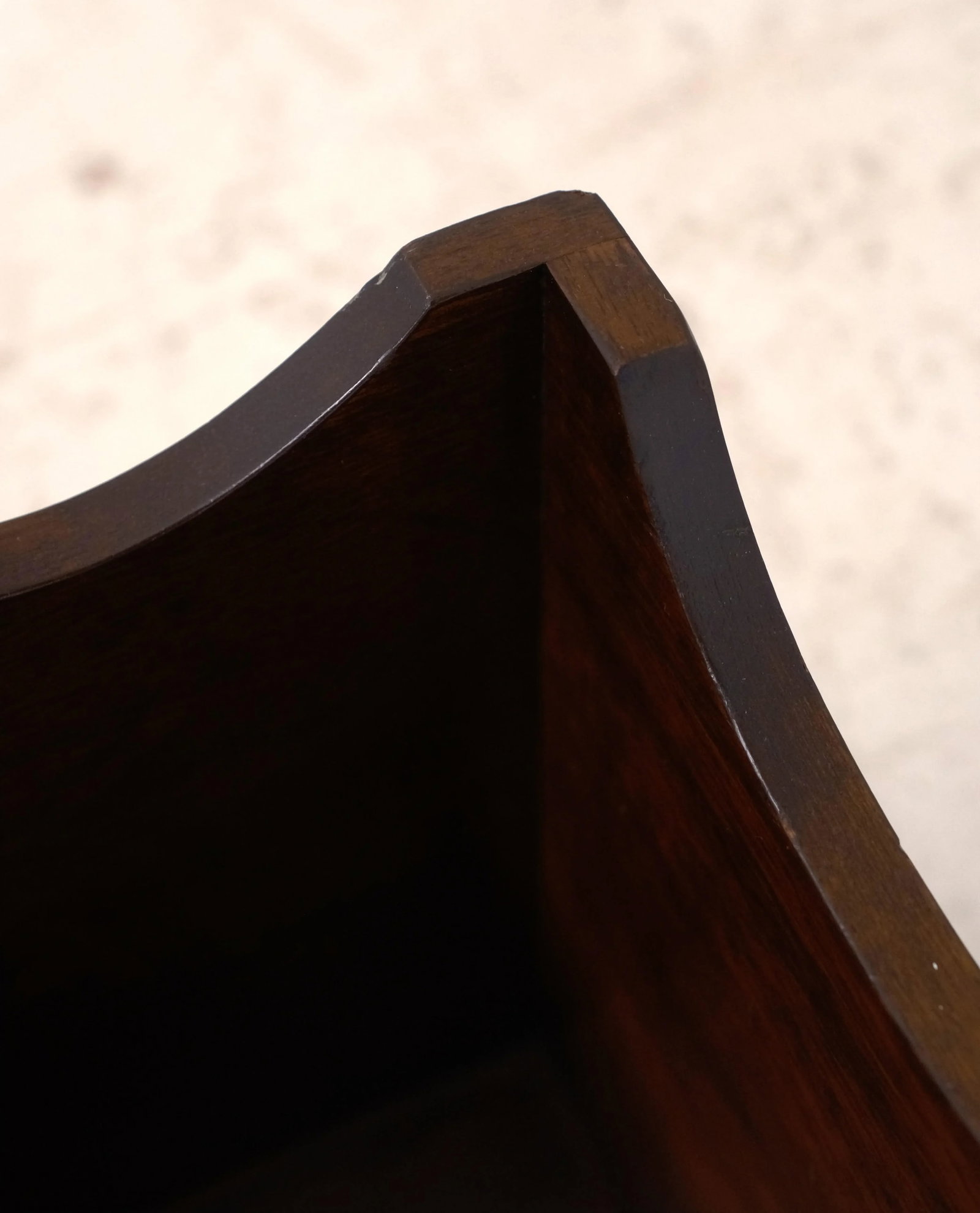 Chippendale Mahogany Magazine Rack - 5