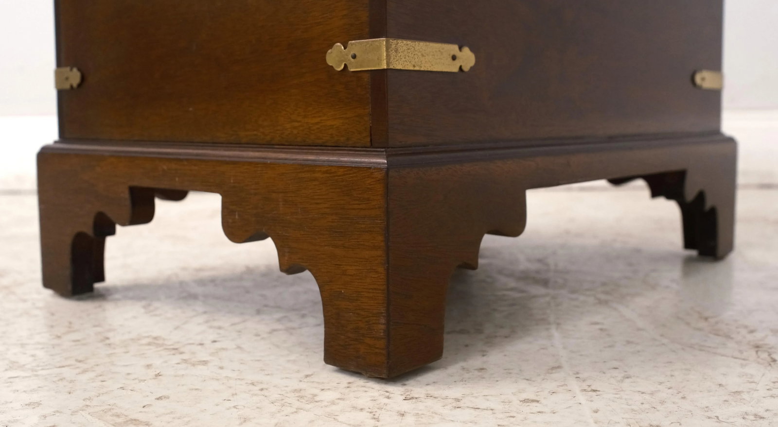 Chippendale Mahogany Magazine Rack - 8