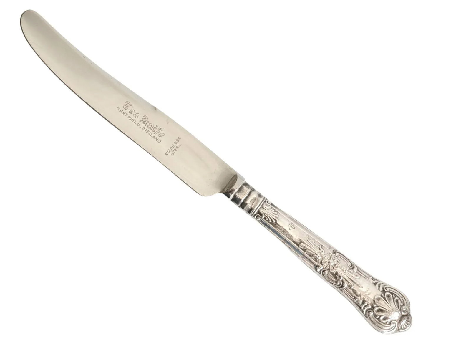 Set of 6 English Sterling Pastry Knives - 3