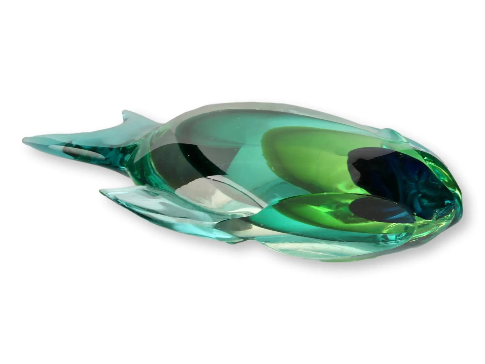 Hand-Blown Murano Art Glass Fish - 4